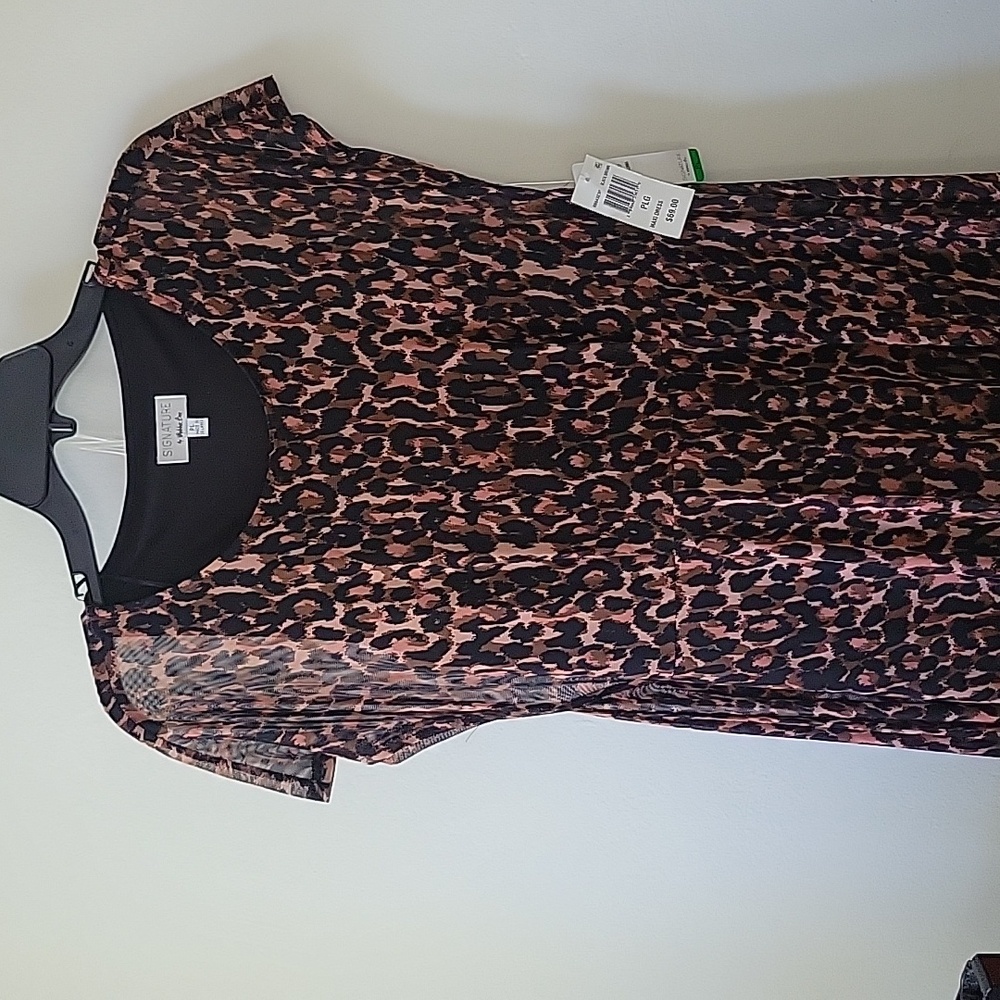 Signature print dress PL